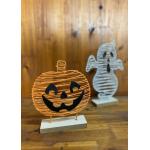 OEM / ODM Halloween Ornaments Ghost / Pumpkin Garden Ornament Metal for sale