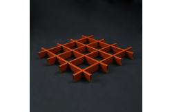 China Fireproof Moisture Proof Aluminum T Bar Suspended Ceiling Grid Open Cell Rectangle supplier