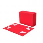 Large Magnetic Closure Folding Gift Box Glossy Garments Shoes Packaging Box