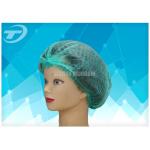Hospital Nursing PP Disposable Mob Cap / Clip Bouffant Surgical Caps for sale