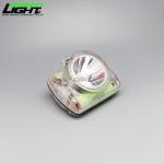 217g Mining Cordless Cap Lamp 480mA 15000Lux Safety Miner Work Light With Oled Display for sale