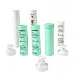Customized PP Free Sample Plastic Vitamin Empty Effervescent Tablet Tube with Cap for sale