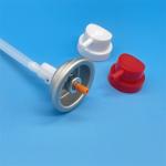 Efficient 360 Degree Aerosol Valve With Actuator for commercial use with high - output for sale