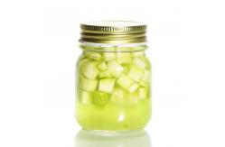 China Free Sample 32oz Glass Canning Jars Glass Mason Jar with Metal Lid supplier