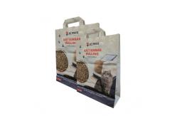 China Open Mouth 6L 10L Kraft Paper Packaging Bags Empty Custom Printed supplier