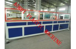 China Fully Automatic PVC WPC Plastic Profile Extrusion Line With Twin Screw supplier