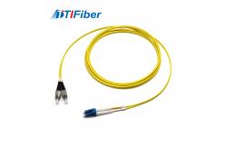 China TTIFiber FC-LC Yellow Fiber Optic Patch Cord Singlemode Duplex supplier