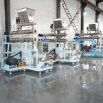 CE Factory Sale Wet Dry Type floating fish feed/shrimp Food Pellets extruder machine Twin Screw Single Screw Extruder Machine for sale