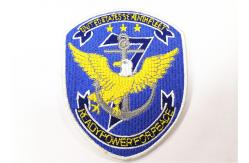 China Customized Morale Air Force Flight Suit Patches Embroidered Sew On Badges supplier