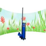 Direct To Wall Painting Rohs Ink Uv Wall Printer Machine 3d Vertical 2 Printheads for sale