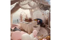 China Weather Proof Polycarbonate Dome Tent Wind Resistance Weather Bubble Tent supplier
