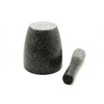 Natural Granite Stone Mortar And Pestle Set Spice Herb Grinder