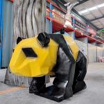 Lifelike Panda Model Customization Unique Shape For Theme Park for sale