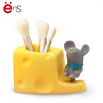 Cartoon Plastic Pencil Holder For Desk Multi Function EN71 ASTM CPSIA Certificate