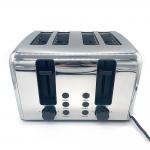 Commercial Stainless Steel Toaster 4 Slice Square Bread Machine for sale