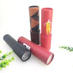 CMYK Color Cardboard Cylinder Packaging / Custom Paper Crystal Ball Kaleidoscope Kids Tube for sale