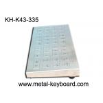 IP65 Rate Ruggedized Keyboard for Charging Kiosk , Stainless Steel Keyboard for sale