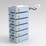 Single Phase 192V Lifepo4 EV Charger Battery Storage Power Bank for sale