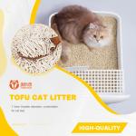 Strip Shape Tofu Cat Litter Bulk Super Absorption Water bulk kitty litter for sale