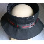 Eco-friendly Creative Design Black Bucket Hats , Packable Summer Travel Adjustable  Hat 