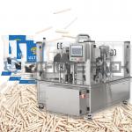 Cat Litter Packaging Machine Granule Solid Intelligent Weighing Discharging Sealing Dust Sweeping Vacuuming for sale