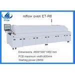 SMT MACHINE Full hot air eight temperature zone lead-free reflow for sale