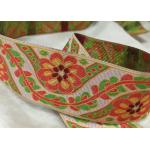 Fashion Design Printed Striped Cotton Woven Tape Garment Accessories for sale