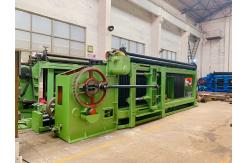 China High Efficiency Gabion Box Machine 80*100mm GI Wire Mesh Rockfall Protection supplier