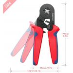 Practical Rustproof Wire Ferrule Crimper Kit Anti Abrasion AWG 23-7