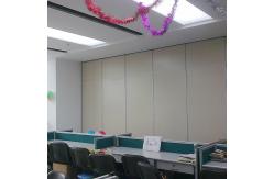 China Aluminum Frame Conference Room Sliding Partition Walls / Movable Sound Proof Partitions supplier