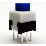 6P DIP 7x7 Self Locking Push Button Switch RoHS Compliant