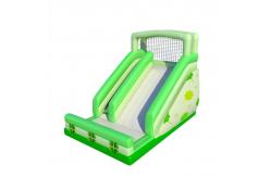 China Green And White Inflatable Slides For Fun And Safety In Children Play supplier