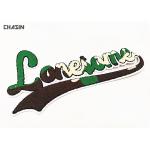 Customized Chenille Patch Logo Felt Embroidery Camouflage Patches