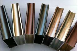 China Strangle Polished Aluminium Profile , Hydroxide Power Production For Wardrobe supplier
