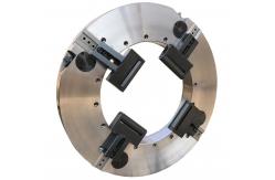 China G500S Manual Rotary Pneumatic Collet Chuck Holder For Laser Cutting Machine supplier