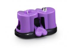 China Super Strong Two Step Knife Sharpener Gadget With Tungsten And Ceramic supplier