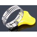 3.8NM Holding Force SUS201 Gas Pipe Clamping American Hose Clamp