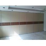 85mm Thickness Movable Acoustic Partition Walls Surface Melamine , Leather , Plywood for sale