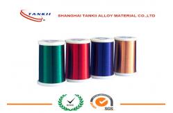 China Standard Resistors CuNi23 Enamelled Wire 0.1mm 220℃ Polyimide supplier