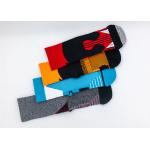 Sporty Disposable Long Black Basketball Socks For Young Boys Logo Cutomized for sale