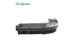 China Butcher Meat Display Freezer Fan Cooling System 280L Cooler Fridge supplier