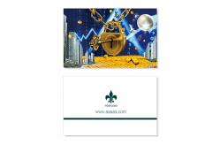 China Paper Printing PP 3D Lenticular Card For Advertisement supplier