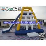 Commercial Inflatable Water Climbing Slide / Inflatable Water Tower Slide For Family