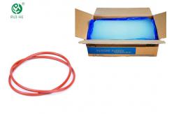 China Solid Fire Resistant Silicone Rubber High Stability Apply To O Ring Seals supplier