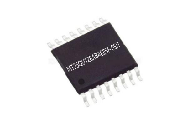Integrated Circuit Chip MT25QU128ABA8ESF-0SIT NOR Flash Memory SLC 32MX4 SOIC