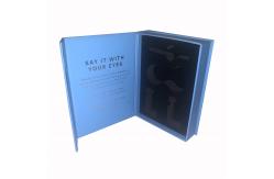 China Gold Foil Magnetic Cardboard Box With Foam Insert EVA supplier