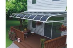 China Experience Durability And Versatility With DIY Polycaronate Cover White Aluminum Frame Canopy Awning supplier