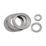 Steel Serrated Contact Safety Spring Washer DIN 9250 Double Side Serrated Lock Washers