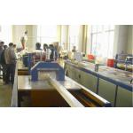 Outdoor WPC Pavilion Plastic Profile Extrusion Line , Plank Profile Machinery for sale