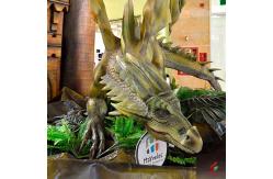 China Mechanical Animatronic Dragons Waterproof Theme Park Dinosaur supplier